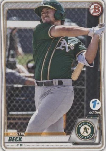 2020 Bowman 1st Edition - Austin Beck #BFE-16