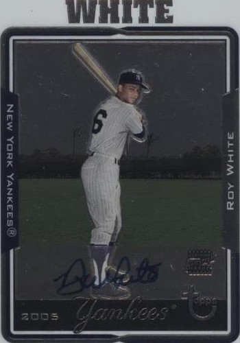 2005 Topps Retired Signature Edition - Roy White #TA-RW