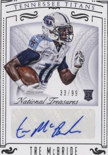 2015 Panini National Treasures Tre McBride #196