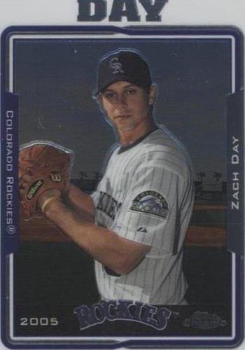 2005 Topps Chrome Update & Highlights - Zach Day #UH80