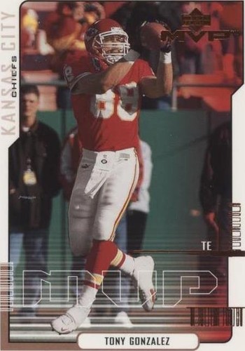 2000 Upper Deck MVP Tony Gonzalez #80