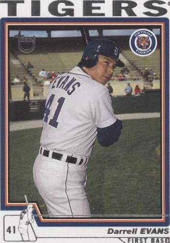 2004 Topps Retired Signature Edition - Darrell Evans #83