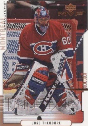 2000-01 Upper Deck MVP - Jose Theodore #92