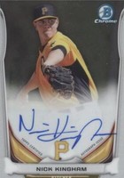 2014 Bowman Chrome - Nick Kingham #BCAP-NK