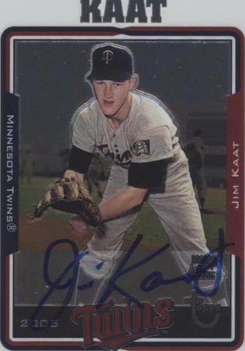 2005 Topps Retired Signature Edition - Jim Kaat #TA-JLK