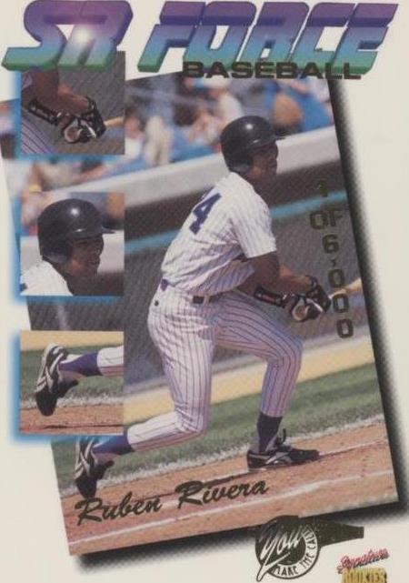 Signature Rookies Tetrad 1995 - Rubén Rivera #F13