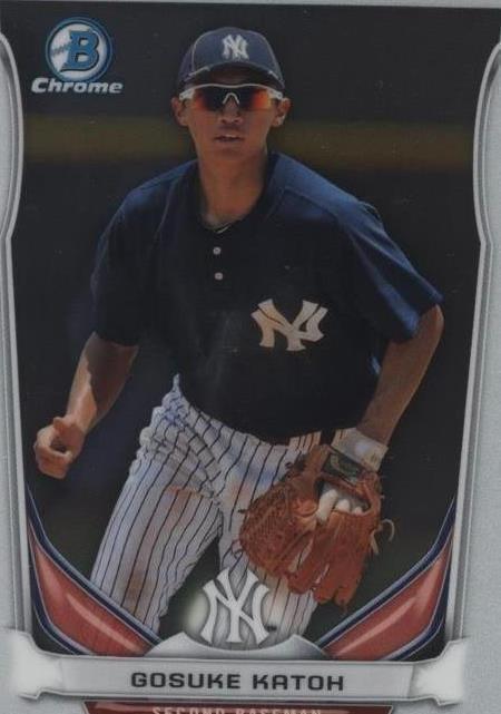 2014 Bowman Chrome - Gosuke Katoh #BCP3