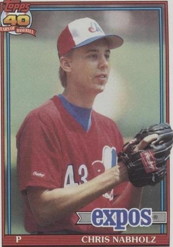 1991 Topps - Chris Nabholz #197
