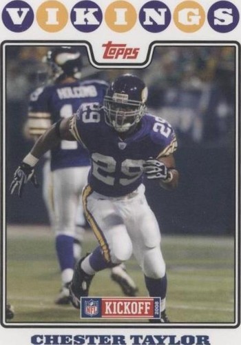 2008 Topps Kickoff Chester Taylor #23