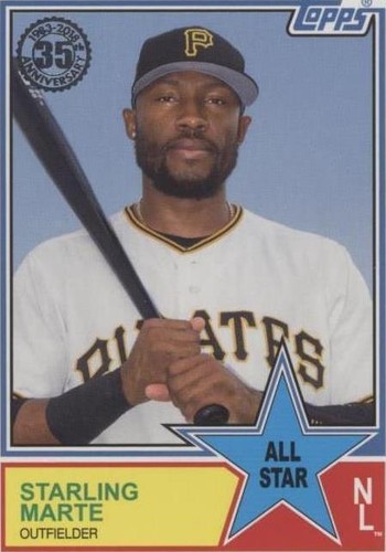 2018 Topps - Starling Marte #83AS-39