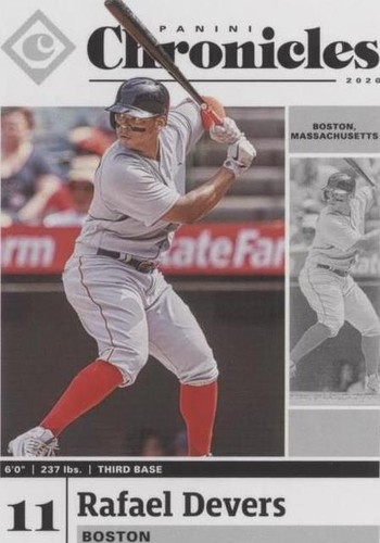 2020 Panini Chronicles - Rafael Devers #20