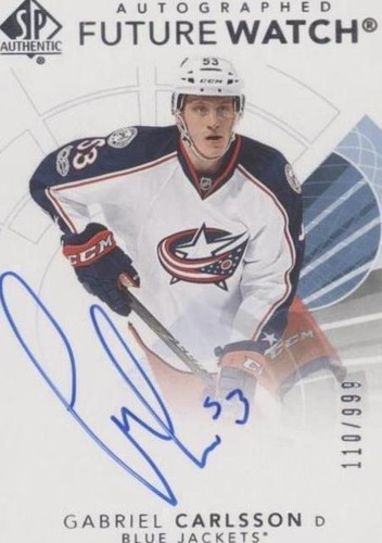 2017-18 SP Authentic - Gabriel Carlsson #128