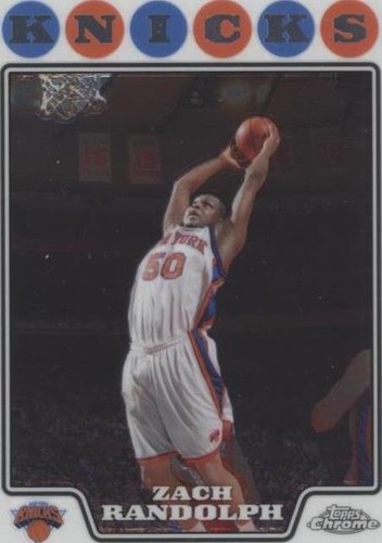 2008-09 Topps Chrome - Zach Randolph #38