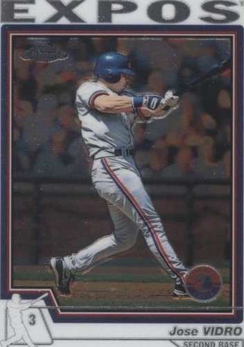 2004 Topps Chrome - Jose Vidro #90
