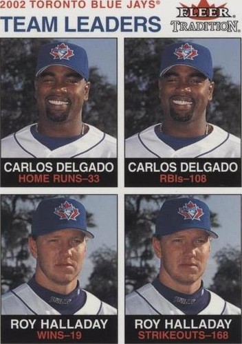 2003 Fleer Tradition - Carlos Delgado Roy Halladay #30