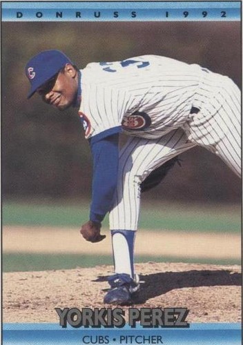 1992 Donruss - Yorkis Perez #754