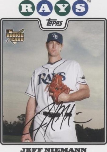 2008 Topps Updates & Highlights - Jeff Niemann #UH321
