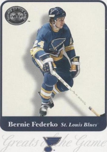 2001-02 Fleer Greats of the Game - Bernie Federko #63