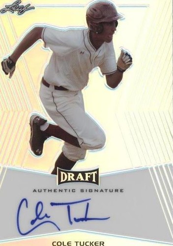 2014 Leaf Metal Draft - Cole Tucker #BA-CT1