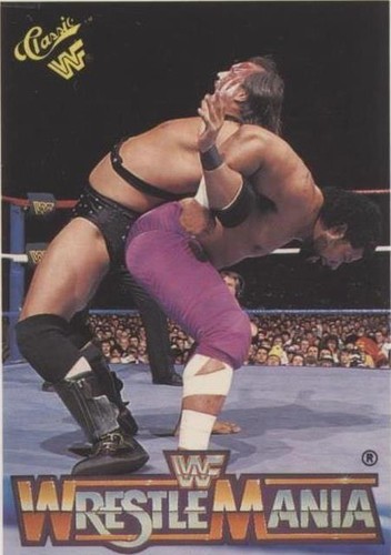 1990 Classic WWF The History of Wrestlemania - King Haku Smash #142