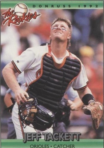 1992 Donruss The Rookies - Jeff Tackett #114