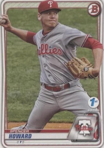 2020 Bowman 1st Edition - Spencer Howard #BFE-55