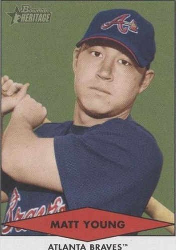 2007 Bowman Heritage - Matt Young #BHP74