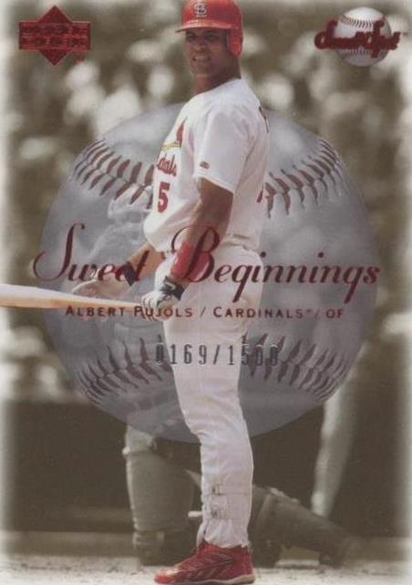 Upper Deck Sweet Spot 2001 - Albert Pujols #121