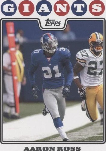 2008 Topps Aaron Ross #262