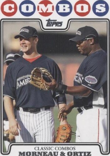 2008 Topps Updates & Highlights - David Ortiz Justin Morneau #UH118