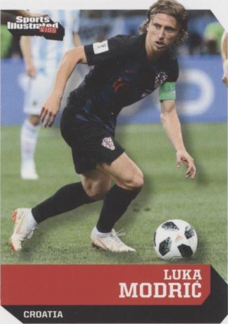 2018 Sports Illustrated for Kids Series 5 Luka Modric #756