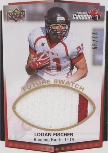2015 Upper Deck USA Football Logan Fischer #164