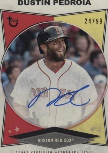 2023 Topps Brooklyn Collection - Dustin Pedroia #AC-DP