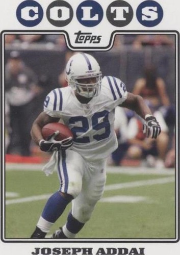2008 Topps Joseph Addai #81