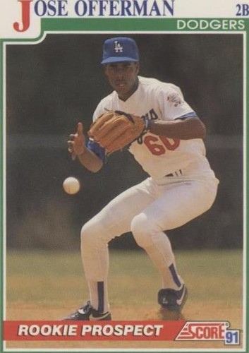 1991 Score - Jose Offerman #343
