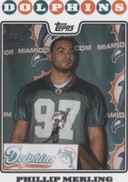 2008 Topps Phillip Merling #406