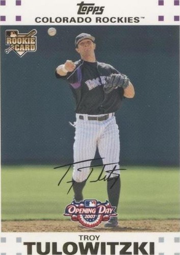 2007 Topps Opening Day - Troy Tulowitzki #163