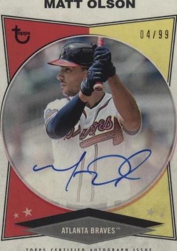 2023 Topps Brooklyn Collection - Matt Olson #AC-MO