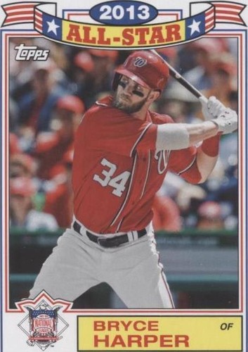 2014 Topps Archives - Bryce Harper #87-BH