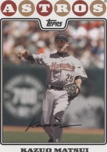 2008 Topps - Kazuo Matsui #581