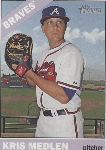 2015 Topps Heritage - Kris Medlen #56