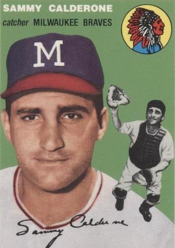 1994 Topps Archives The Ultimate 1954 Set - Sam Calderone #68