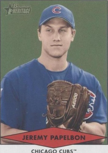 2007 Bowman Heritage - Jeremy Papelbon #BHP83