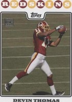 2008 Topps Devin Thomas #371