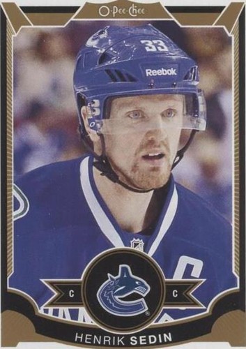 2015-16 O-Pee-Chee - Henrik Sedin #414