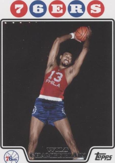 2008-09 Topps - Уилт Чемберлен No191