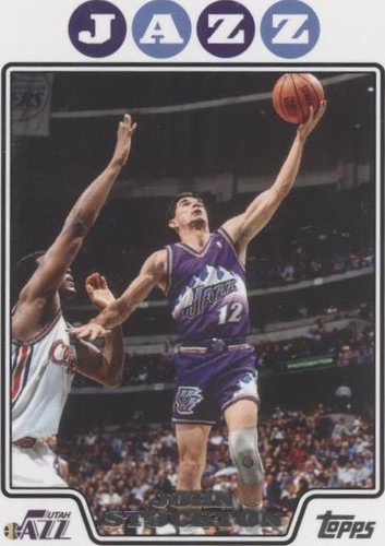 2008-09 Topps - John Stockton #166