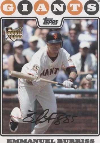 2008 Topps Updates & Highlights - Emmanuel Burriss #UH177