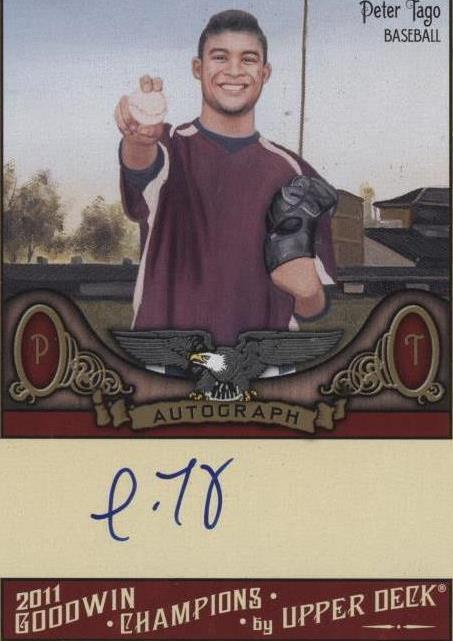 2011 Upper Deck Goodwin Champions - Peter Tago #A-PT