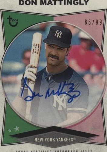 2023 Topps Brooklyn Collection - Don Mattingly #AC-DM